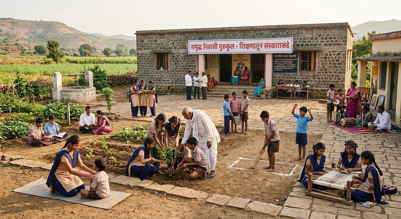 निवासी गुरुकुल व्यवस्था